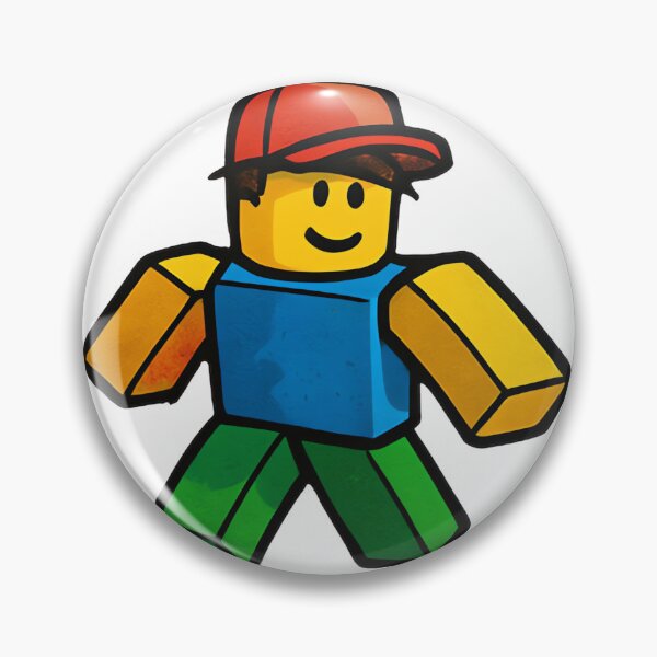 Item preview, Cute Classic Roblox Noob With Red Cap Sticker | Limited Edition designed and sold by coolquoteshop.