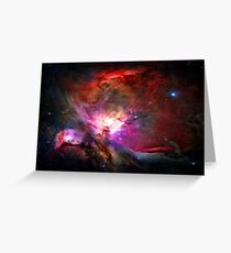Orion Nebula Greeting Card
