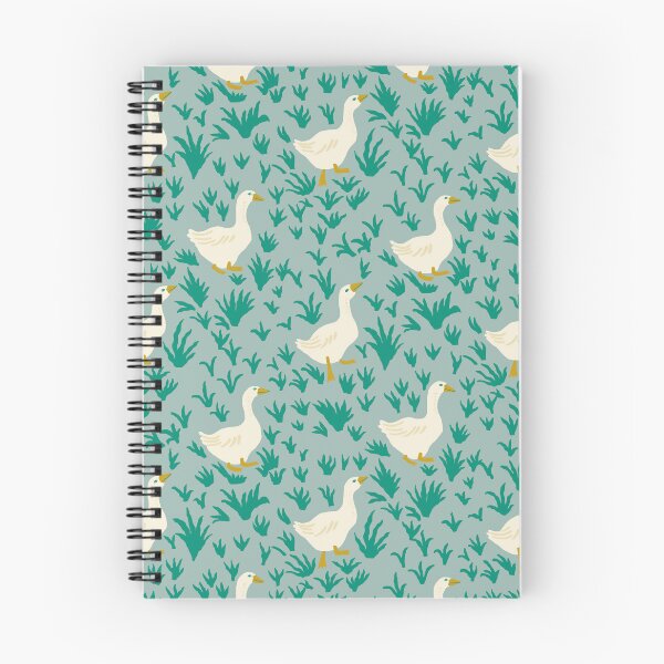 Item preview, Waddling Geese in Meadow Grass on Sage designed and sold by Ema Tudose.