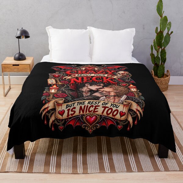 Item preview, DARK LOVE ❤️ - MONSTER ROMANCE COLLETION - VAMPIRE LOVE - CRAZY ABOUT YOUR NECK - BUT THE REST OF YOU IS NICE TOO - GAY PRIDE - v2 designed and sold by WheelieGdArt.