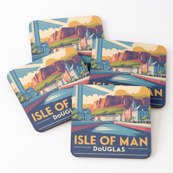 Item preview, Isle of Man Douglas Vintage Travel Tourism designed and sold by TravelersGems.