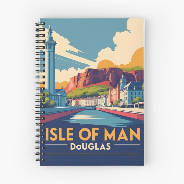 Item preview, Isle of Man Douglas Vintage Travel Tourism designed and sold by TravelersGems.