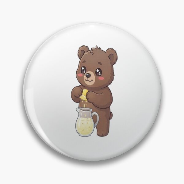 Item preview, Cute Bear Making Fresh Lemonade designed and sold by Ella_Sketch.