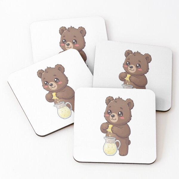Item preview, Cute Bear Making Fresh Lemonade designed and sold by Ella_Sketch.