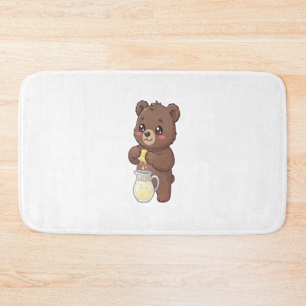 Item preview, Cute Bear Making Fresh Lemonade designed and sold by Ella_Sketch.