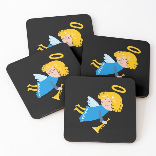 Item preview, Cute Cartoon Angel with Trumpet designed and sold by chaaval.