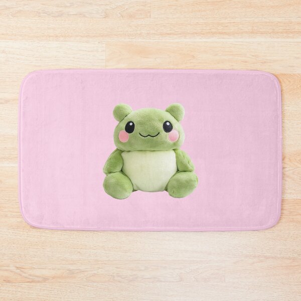 Item preview, Cute Kawaii Green Frog Plush designed and sold by jianina-alondra.