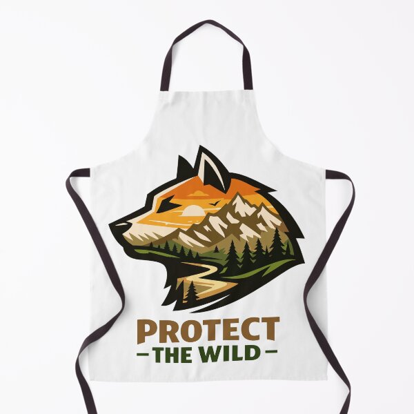 Item preview, Protect The Wild Wolf Mountain Nature Conservation designed and sold by Nuvoro Eco Awareness.