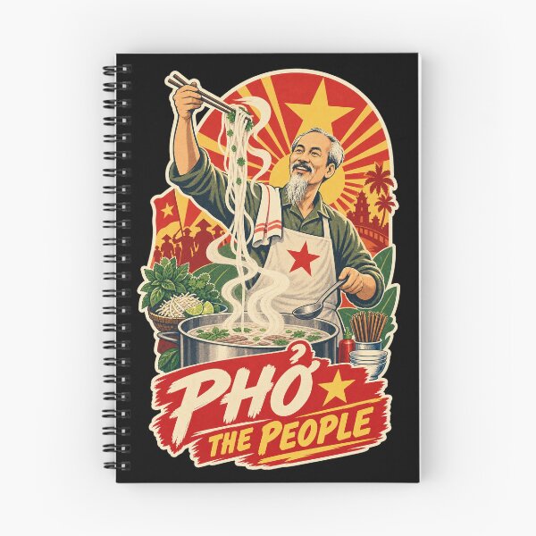 Item preview, Ho Chi Minh – Phở the People designed and sold by Pop Pantheon & Trim Team.