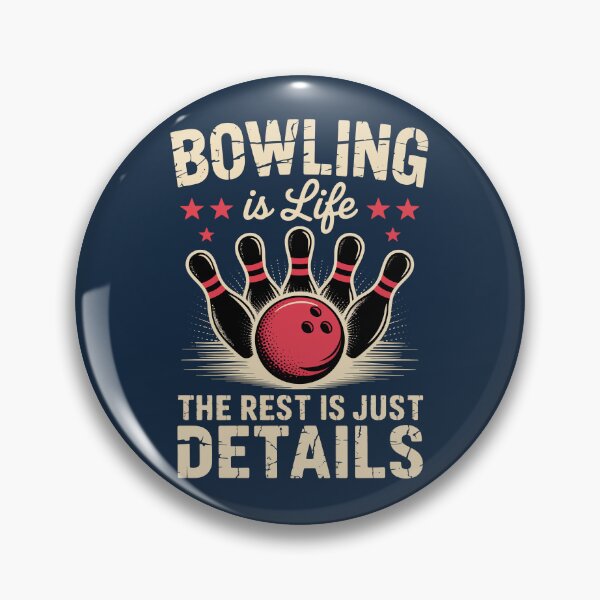 Item preview, BOWLING is Life – THE REST IS JUST DETAILS designed and sold by jkrphoto.