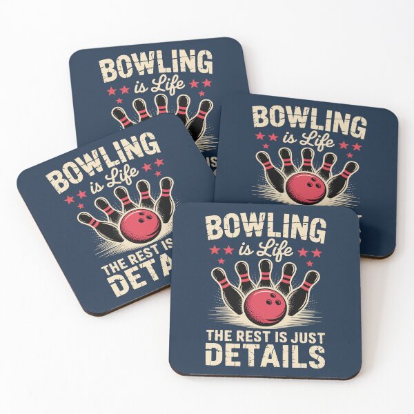 Item preview, BOWLING is Life – THE REST IS JUST DETAILS designed and sold by jkrphoto.