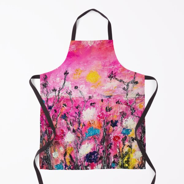 Item preview, Wild Into Light | Abstract Floral Landscape | Original Mixed Media Acrylic Painting designed and sold by CharismaticMindArt.