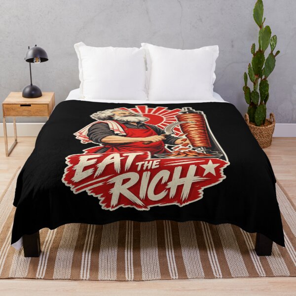 Item preview, Karl Marx Kebab – Eat the Rich designed and sold by Pop Pantheon & Trim Team.