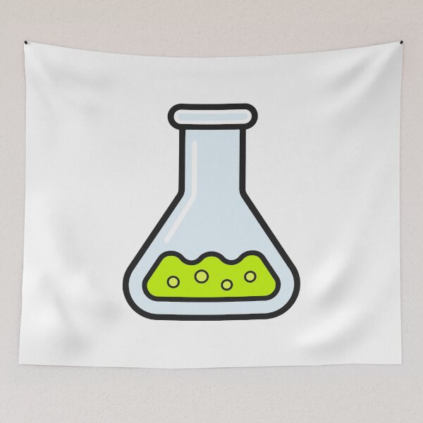 Item preview, Colorful Laboratory Flask Science Icon designed and sold by VectorForge Studio.