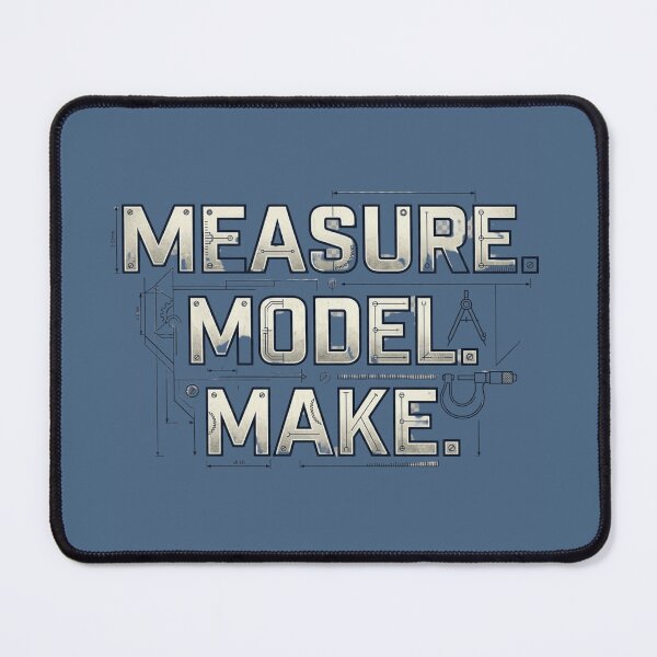 Item preview, Measure Model Make | Mechanical Engineer designed and sold by Amr Darwish Graphic designer.