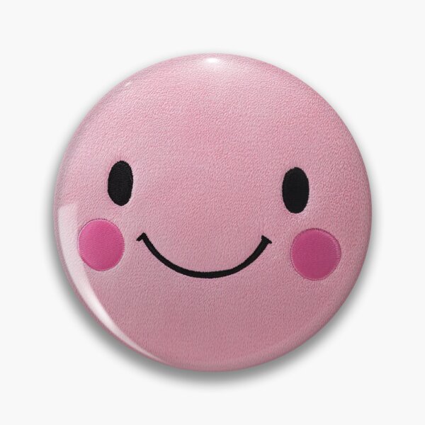 Artikelvorschau, Niedliches rosa Kawaii-Smiley-Plüschtier entworfen und verkauft von jianina-alondra.