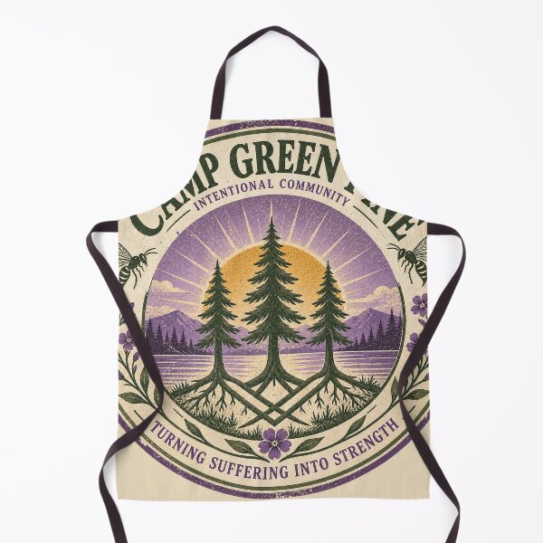 Item preview, Camp Green Pine – Intentional Community designed and sold by Pop Pantheon & Trim Team.