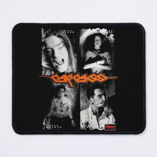 Item preview, Carcass Band Extreme Metal Collage Portrait Design designed and sold by VivianaSchult.