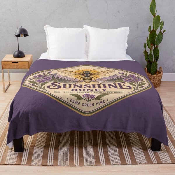 Item preview, Sunshine Honey – Camp Green Pine designed and sold by Pop Pantheon & Trim Team.