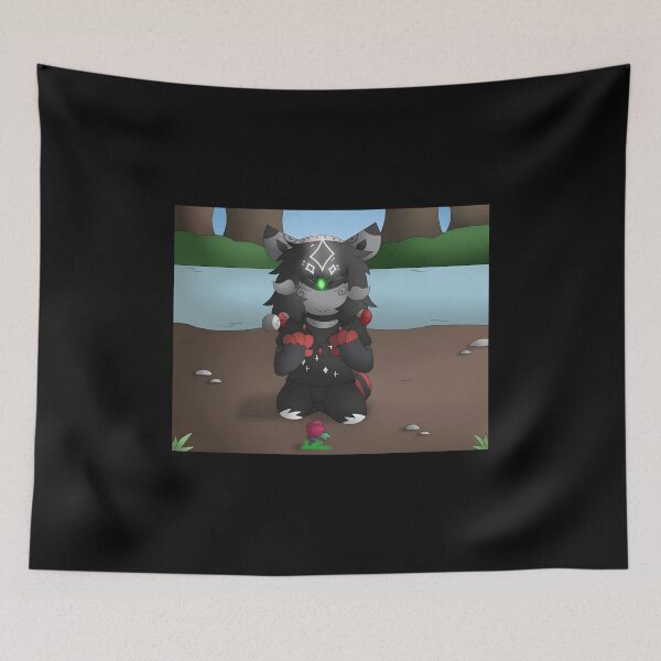 Item preview, Cute Character with Rose and Nature Background designed and sold by Baby-Care.