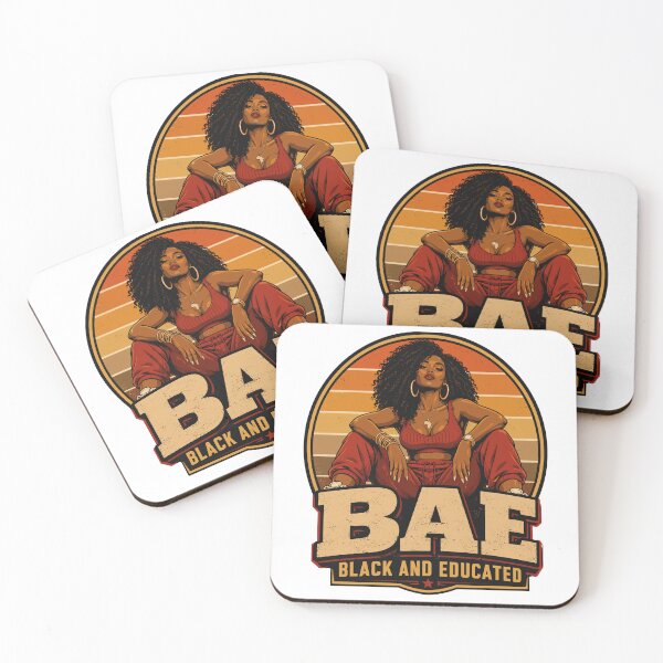 Item preview, BAE Black And Educated Confident Curvy Woman Black Pride designed and sold by ZIGLWORKS.