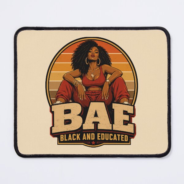 Item preview, BAE Black And Educated Confident Curvy Woman Black Pride designed and sold by ZIGLWORKS.