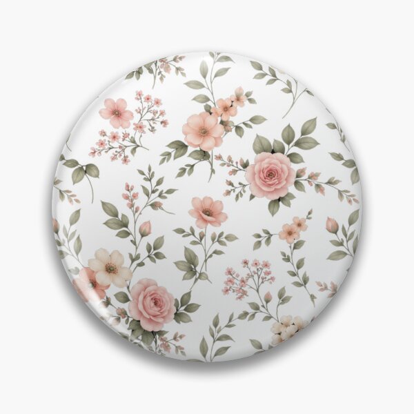 Item preview, Blush Floral Bloom – Romantic Pink Flower Pattern designed and sold by MySthore.