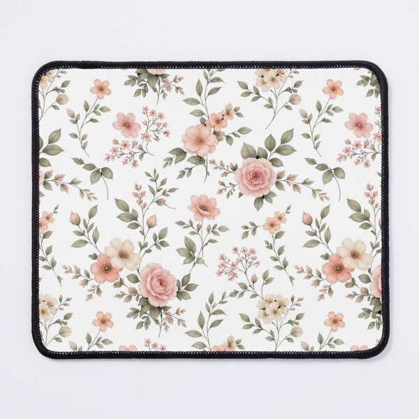 Item preview, Blush Floral Bloom – Romantic Pink Flower Pattern designed and sold by MySthore.