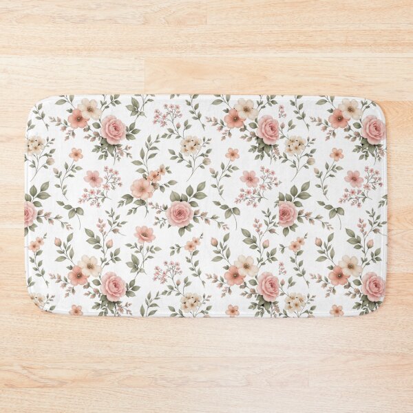 Item preview, Blush Floral Bloom – Romantic Pink Flower Pattern designed and sold by MySthore.