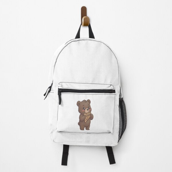 Item preview, Cute Bear Playing Pan Flute designed and sold by Ella_Sketch.