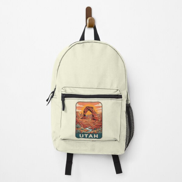 Item preview, Vintage Utah Delicate Arch Red Rock Desert Travel Art designed and sold by Paper Drip.