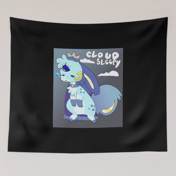 Item preview, Cloud Sleepy Character Design designed and sold by J-Mindful.