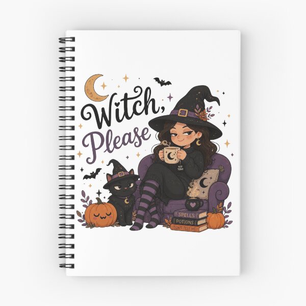 Item preview, Witch, Please designed and sold by WrappedUpWhimsy.