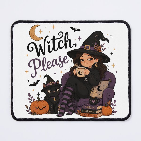 Item preview, Witch, Please designed and sold by WrappedUpWhimsy.