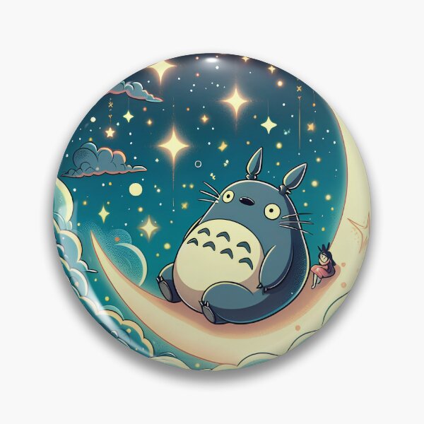 Item preview, Cute kawaii  [[THEtotoros's]] go -%[ghiblis]%- see moon aways designed and sold by pryielvart.