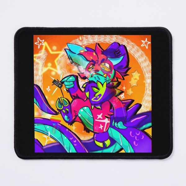 Item preview, Colorful Fantasy Creature with Stars and Smoke designed and sold by J-Mindful.