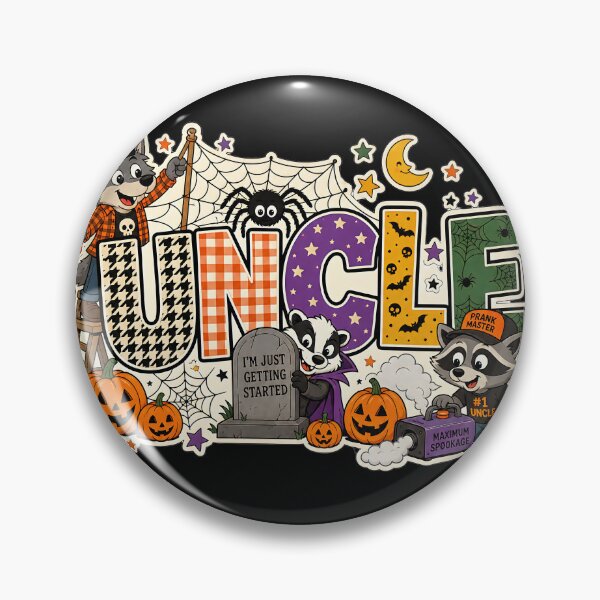 Item preview, Fun Uncle Letter Block Shirt | Halloween Decorations Design designed and sold by MOCH- ART.