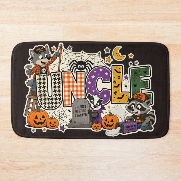 Item preview, Fun Uncle Letter Block Shirt | Halloween Decorations Design designed and sold by MOCH- ART.