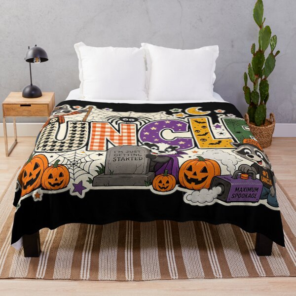 Item preview, Fun Uncle Letter Block Shirt | Halloween Decorations Design designed and sold by MOCH- ART.