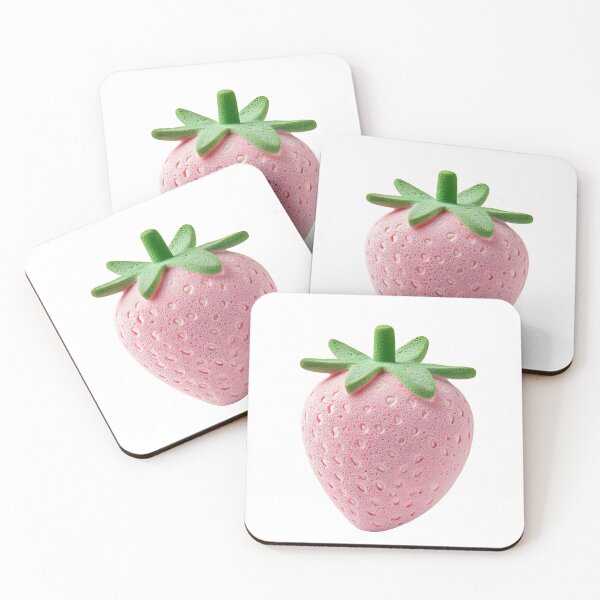 Item preview, Cute Pink Strawberry Pastel Aesthetic designed and sold by jianina-alondra.