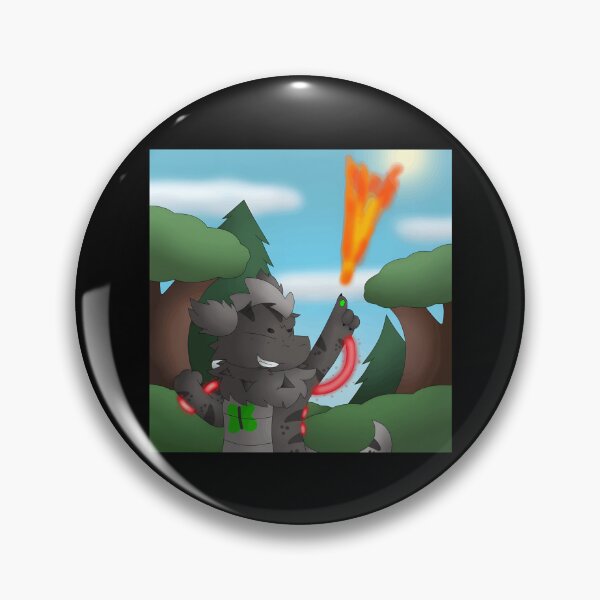 Item preview, Fantasy Creature with Fireball in Forest designed and sold by J-Mindful.