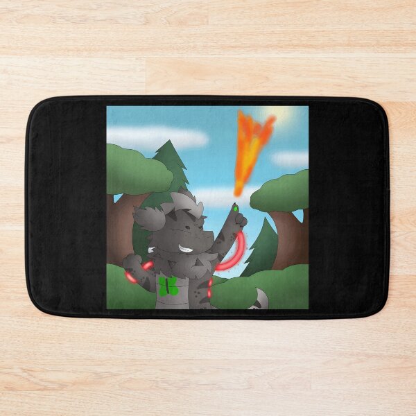 Item preview, Fantasy Creature with Fireball in Forest designed and sold by J-Mindful.