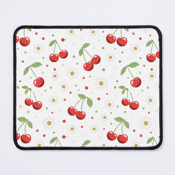 Item preview, Cherry Picnic – Cute Cherry & Daisy Pattern designed and sold by MySthore.