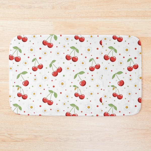 Item preview, Cherry Picnic – Cute Cherry & Daisy Pattern designed and sold by MySthore.