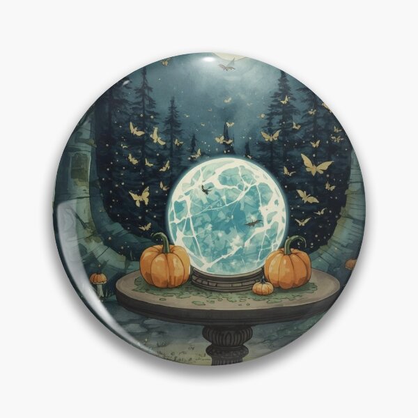 Item preview, Pumpkin Prophecy – Cottagecore Fantasy Halloween Magic designed and sold by Deezyned.