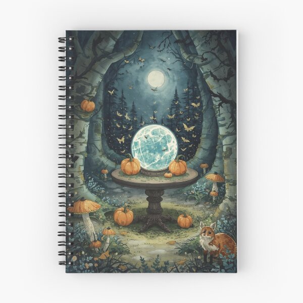 Item preview, Pumpkin Prophecy – Cottagecore Fantasy Halloween Magic designed and sold by Deezyned.
