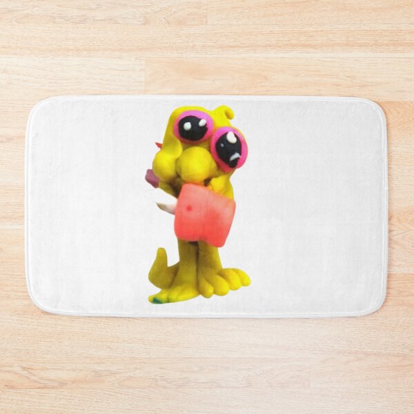 Item preview, Yellow clay alien with giant eyes designed and sold by Natascha-Prints.