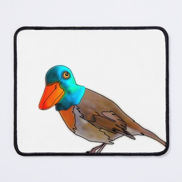 Item preview, Robin the Robin Wearing a duck Hat – animalzinhats designed and sold by Ashley’sAnimalz.