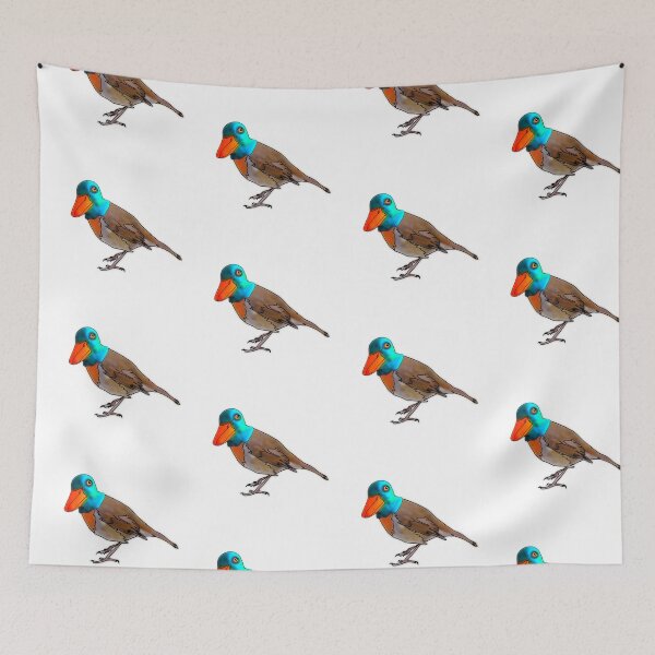 Item preview, Robin the Robin Wearing a duck Hat –  animalzinhats designed and sold by Ashley’sAnimalz.