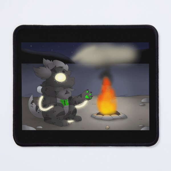 Item preview, Cozy Campfire Night with a Furry Character designed and sold by TomatiLove.